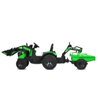 Електромобиль трактор Bambi Racer M 4847EBLR-5(24V) Черно-зеленый - Фото 5