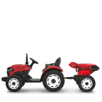 Електромобиль трактор Bambi Racer M 6260EBLR-3(24V) Красный - Фото 1