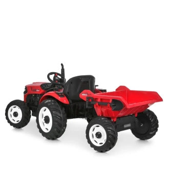 Електромобиль трактор Bambi Racer M 6260EBLR-3(24V) Красный - Фото 8