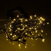 Гірлянда вулична Hanert Бахрома 12 м, 200 LED Чорний/жовтий