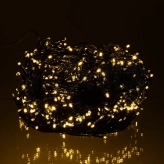 Гірлянда вулична Hanert Нитка 30 м, 300 LED Чорний/жовтий