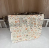 Плед M&Ababy Игрушки 80×100 см, муслин Белый