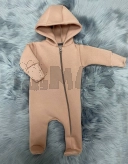 Комбинезон Baby Life 62р, тринитка Бежевый