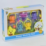 Музыкальная карусель с заводным механизмом 