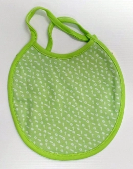 салатовый слюнявчик