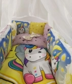 Детский комплект постельного белья Зверята