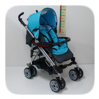 голубая коляска