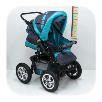 коляска бирюзовая купить