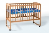 Кроватка Гойдалка на дугах (Бук). Цвет Натуральный