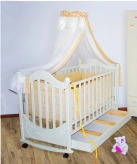 Кроватка с ящиком  Веселка Мальва