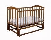 натуральная кроватка на шарнирах