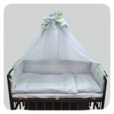 Комплект постельного бель Twins Premium P-004 Glamur сiрий