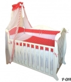 Комплект постельного белья Twins Premium P-014 Sailor червоний якір