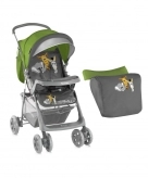 Зеленая коляска трость