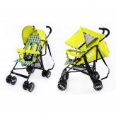 Желтая коляска трость