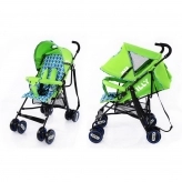 Зеленая коляска трость