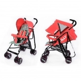 Красная коляска трость