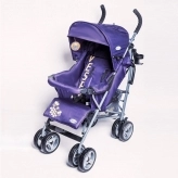 фиолетовая коляска трость