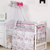 Комплект постельного белья Twins Premium P-015 Zigzag сiрий