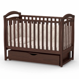 Ліжечко дитяче Верес ЛД6 120×60 см Горіх - Фото 1