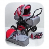 красная коляска трансформер