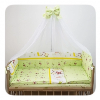 Комплект постельного белья 8 в 1 - Mimi Kids Комфорт (Салатовый) - Фото 2