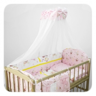 Комплект постельного белья 8 в 1 - Mimi Kids Комфорт (Розовый) - Фото 2