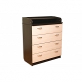 Пеленальный комод Дуб молочный