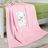 детский флисовый плед