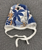 Шапочка с завязками Sweet Mario, Хлопок 36-40р (Синий с коалами)