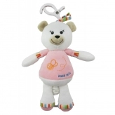 Игрушка плюшевая Baby Mix Мишка Розовый TE-8295L-25P-Y