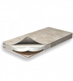 Матрас детский Flitex Len Coconut Hollow Лен, Кокос, Холлофайбер 120×60×8 см