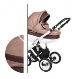 Универсальная коляска 2 в 1 - Baby Merc Faster Style 2 F15 (Коричневый)