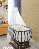 Детская Овальная Кроватка Ninnamia