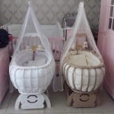 Детская Овальная Кроватка Ninnamia  