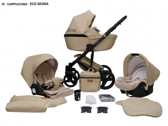 Универсальная коляска 2 в 1 - Mikrus Safari Indigo (Индиго) - Фото 14
