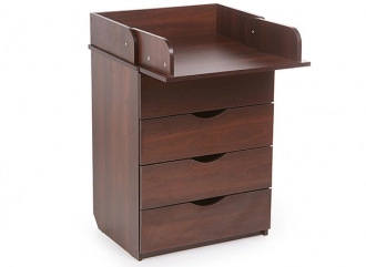 Комод пеленальный DeSon 60 см Орех - Фото 1