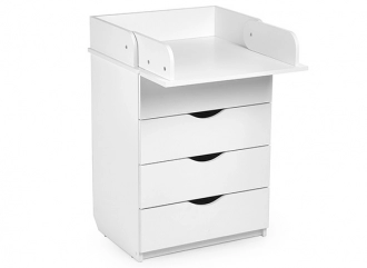 Комод пеленальный DeSon 60 см Белый - Фото 2