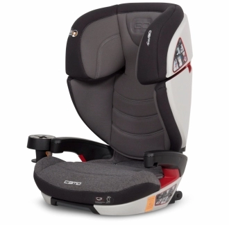 серое автокресло Easy Go Camo 15-36kg