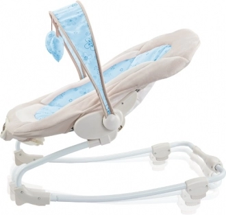 Кресло качалка Lionelo LO-ZOE, Голубой - Фото 1