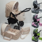 коляска Victoria Gold Бежевая