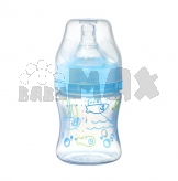 Бутылочка для кормления антиколиковая, 120 мл - Babyono (Голубой)