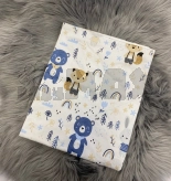 Непромокаемая пеленка, Meks, Лесные зверята, 80х65 см