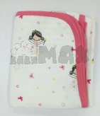 Плед Медисон Фея 75×95 см, муслин Розовый