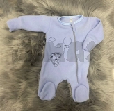 Чоловічок Baby Life 68р, фліс Блакитний