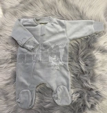 Чоловічок - Baby Life, Сірий, Фліс, 68р.