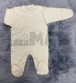 Человечек Baby Life 56р, рубчик Молочный