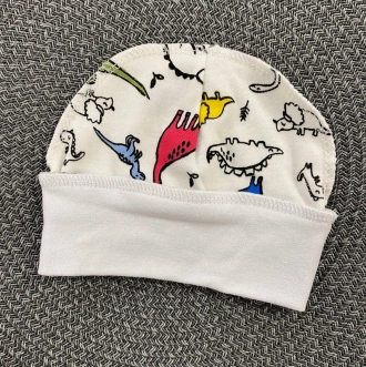 Шапочка без завязок Ярослав 36р, интерлок Розовый - Фото 2