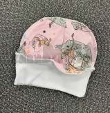 Шапочка без завязок Ярослав 36р, интерлок Розовый