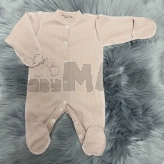 Человечек Baby Life 56р, рубчик Розовый